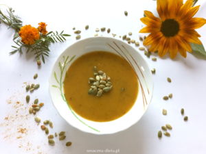 Read more about the article Krem dyniowy z pestkami dyni