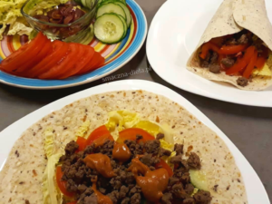 Read more about the article Kebab wołowy w tortilli