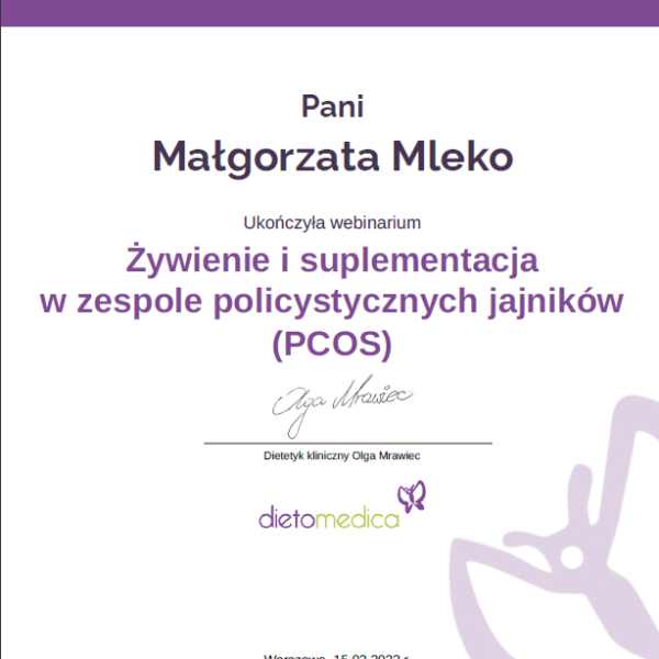 2022 PCOS Dietomedica